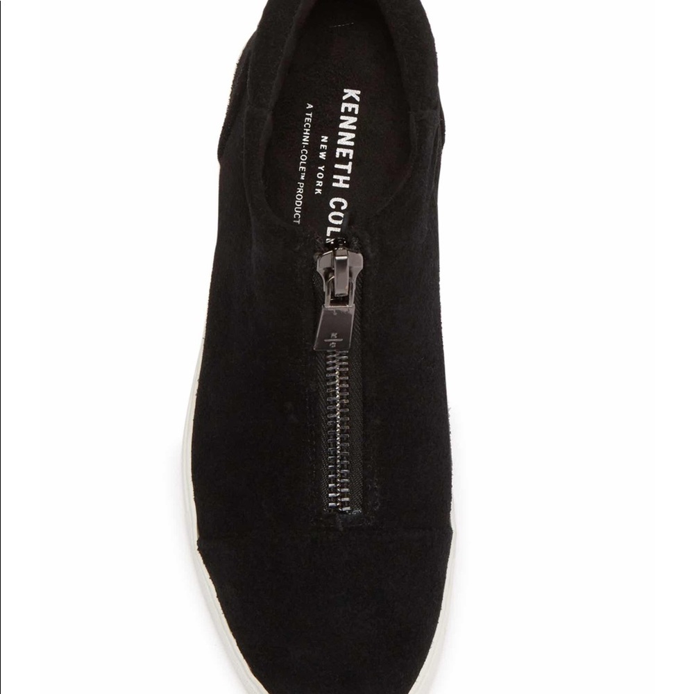 NWT-Kenneth Cole front zip suede zipper - Picture 4 of 4